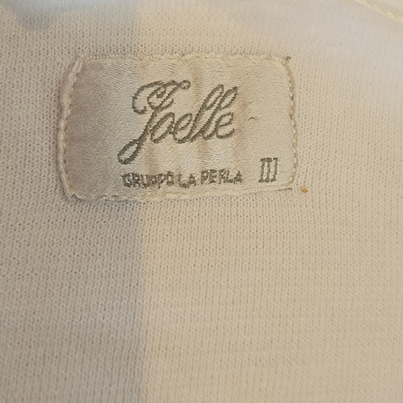 ๐ La Perla Joelle crisp white terrycloth long robe size Medium ๐ - Picture 11 of 11